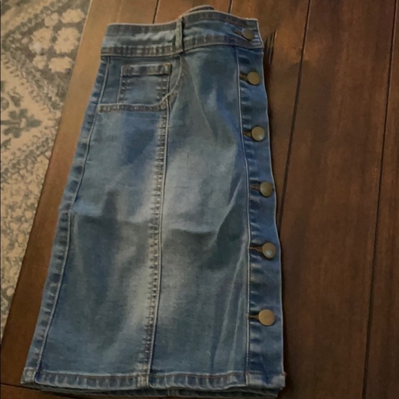 CHIQLE || Jean Mini Skirt - Picture 3 of 4